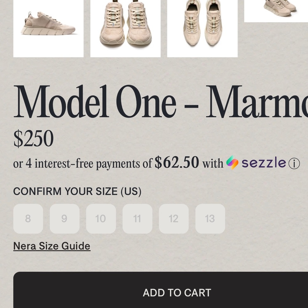 NERA || MODEL ONE || MARMO || SZ 11 - Picture 8 of 8